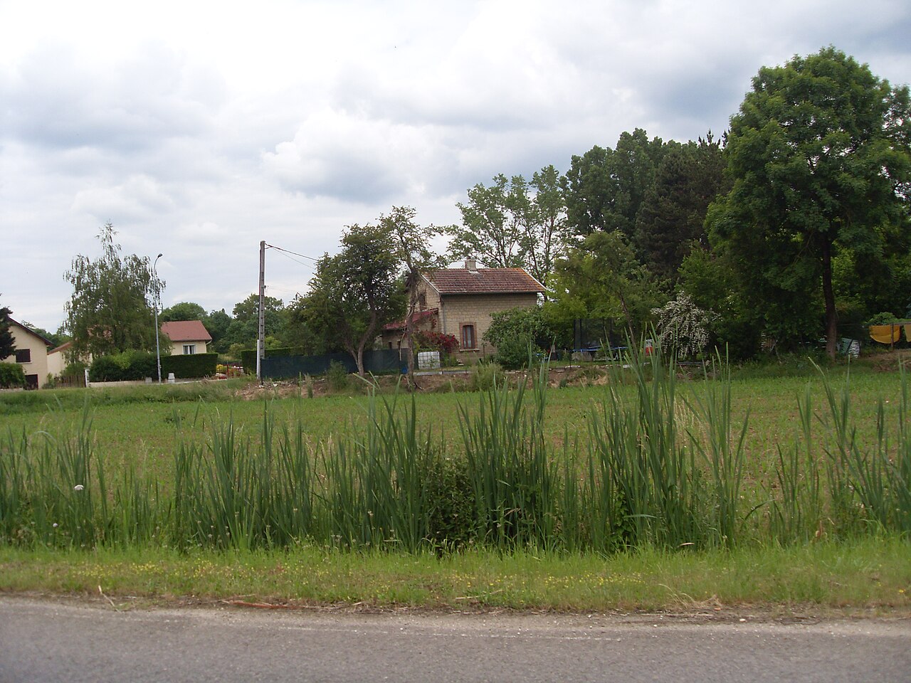 L'ancienne gare d'Amblagnieu.